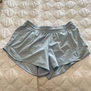 Lululemon Athletica Blue Athletic Shorts Moisture-Wicking Performance